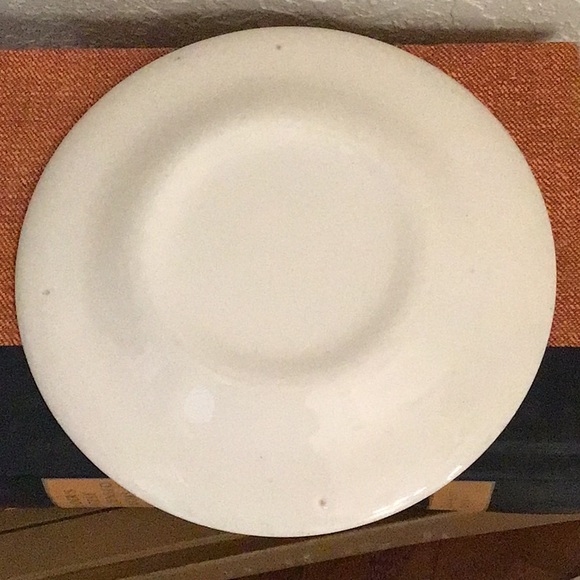 1950s Vintage Colonial Homestead Bread Plate, Green - Picture 6 of 7